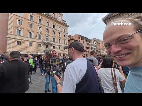Rome Italy 2026, Rome is Overcrowded Right Now Rome Historical Walking Tour 2026 4k 60fps
