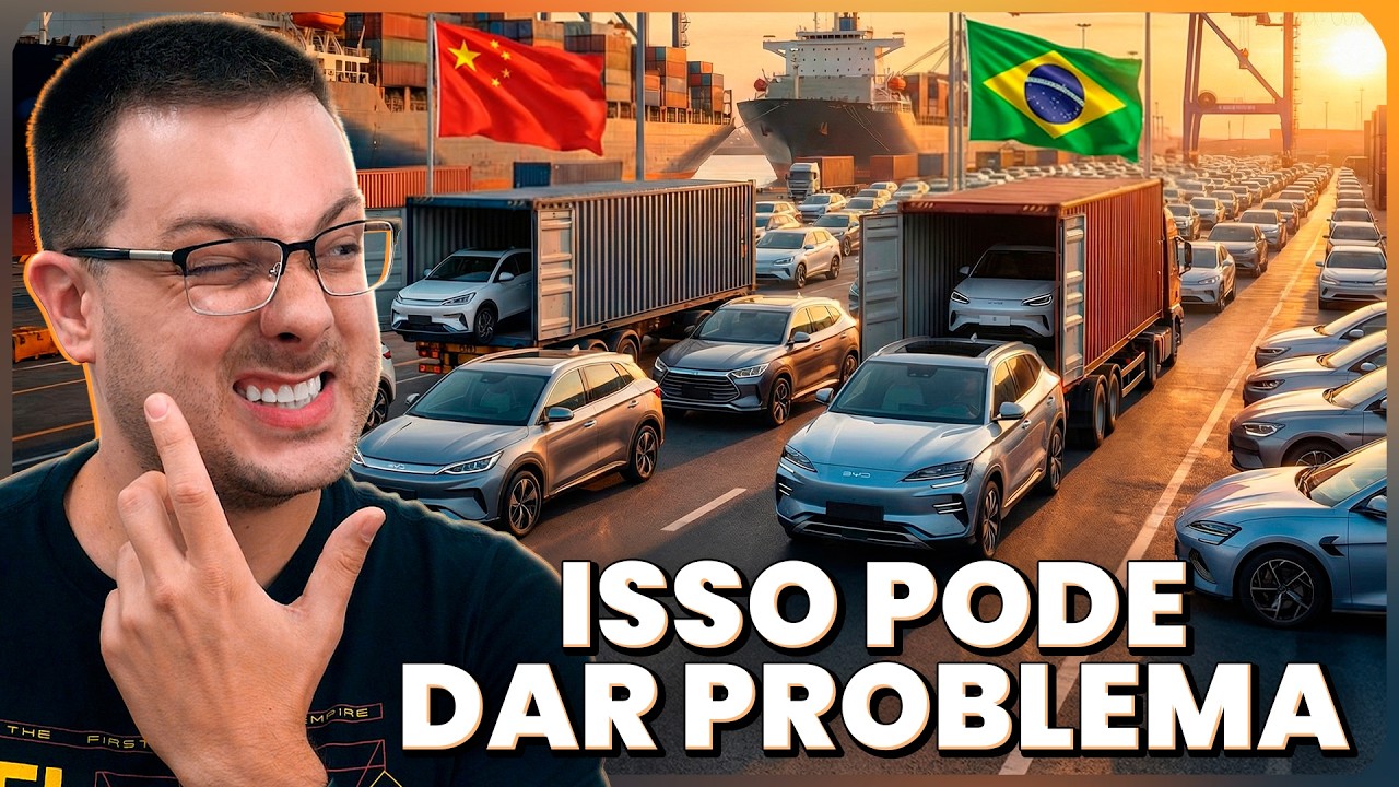 INVASÃO de CARROS CHINESES no BRASIL! Vai dar MERD*!?