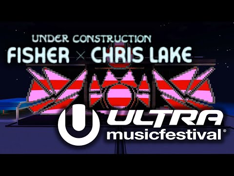 FISHER x Chris Lake Pres Under Construction - Ultra Music Festival 2024 Minecraft Edition (FAN MADE)