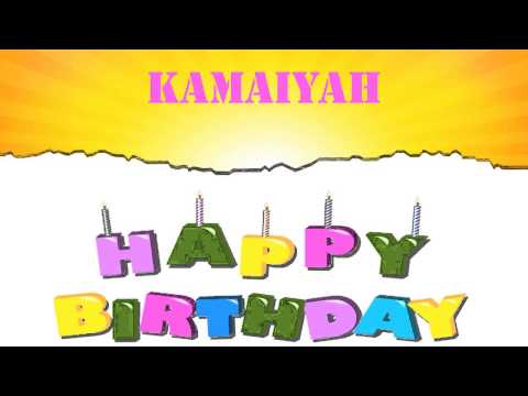 Kamaiyah   Wishes & Mensajes - Happy Birthday