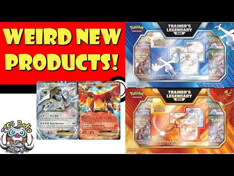 Weird New Pokémon TCG Products Revealed - Ho-Oh & Lugia Trainer's Legendary Box! (Pokémon TCG News)