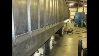 preview picture of video 'Slide show of first super long silage trailer project'