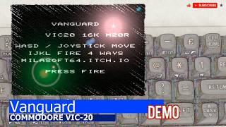 Commodore VIC-20 -=Vanguard=- demo