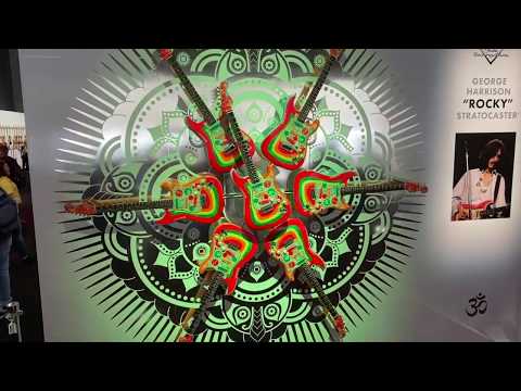 NAMM Oddities 2020 - Psychodelic Strats