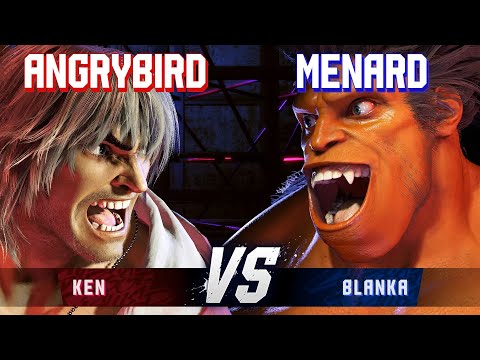 SF6 ▰ ANGRYBIRD (Ken) vs MENARD (Blanka) ▰ High Level Gameplay