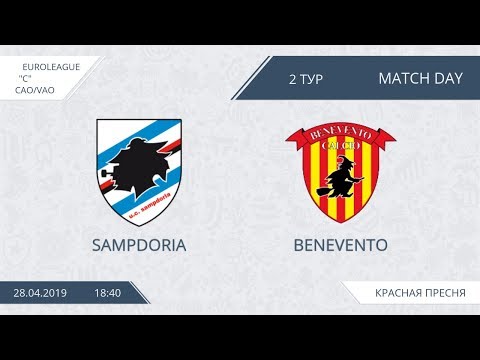 AFL19. EuroLeague. CAO/VAO. Division C. Day 2. Sampdoria - Benevento
