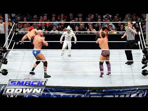 Los Matadores & El Torito vs. Cesaro, Kidd & Natalya – 6-Being Interspecies Match: SmackDown