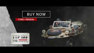 1/16 RC VW Schwimmwagen T166 - pouštní kamufláž