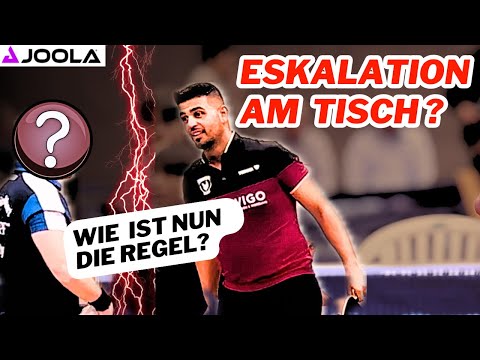 [Tischtennis eskaliert]: Ärger & Happy End⁉️– was sagt das Regelbuch❓Bundesliga on Fire 🔥