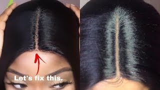 From Hat To Flat! How To Finesse A Cheap Synthetic Wig| Amazon Buladou Hair | Burgundy Summer Bob
