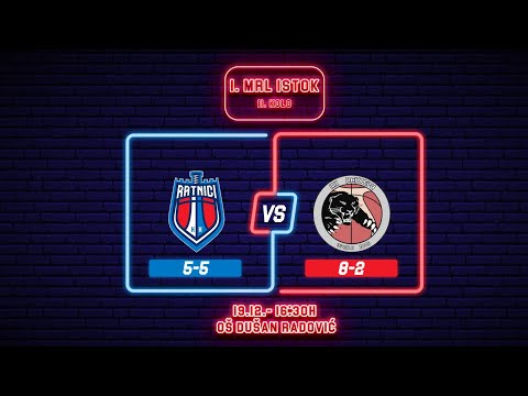1. MRL - Istok 19.12.2021: Ratnici - Panteri