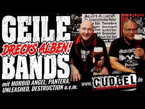 GEILE BANDS mit DRECKS ALBEN - mit Morbid Angel, Pantera, Unleashed, Destruction u.v.m.