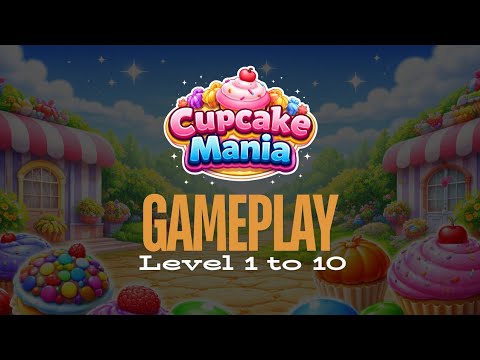Cupcake Mania - Sorting Puzzle