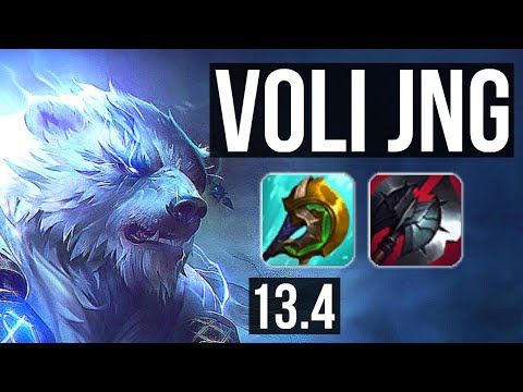 VOLIBEAR vs EKKO (JNG) | 8/1/10, Dominating | EUW Grandmaster | 13.4