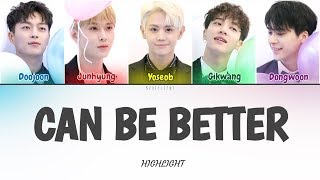 Highlight (하이라이트) - Can Be Better (어쩔 수 없지 뭐) (Color Coded Lyrics Han/Rom/Eng/가사)