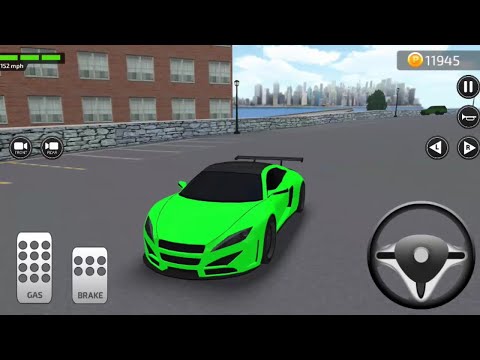 Parking Frenzy 2 0 3D Game simulator Light green car #48 | Best Android iOS Gameplay