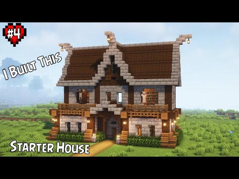 EPIC MINECRAFT STARTER HOUSE BUILD | MUST SEE!