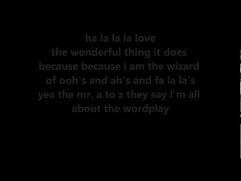 Jason Mraz- Wordplay lyrics