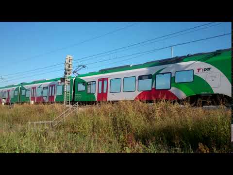 ETR 350 Tper in transito a Tavazzano (LO)