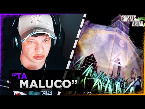 ARUAN REAGE A A Lenda da IGREJA ASSOMBRADA - Caçadores de Lendas (RENATO GARCIA) - Cortes do Aruan