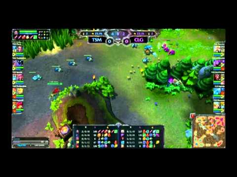 TSM vs CLG - Game 1 - Part 4 - DREAMHACK SEASON 1 CHAMPIONSHIP