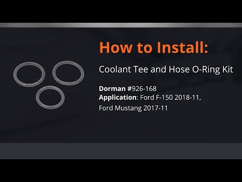 Coolant Tee and Hose O-Ring Kit Installation Video by Dorman Products