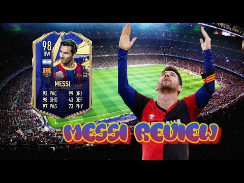 Fifa 21 TOTY Lionel Messi 98 Player Review THE GOAT!🇦🇷🐏