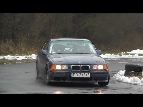 Piotr Jurek, BMW E36 318iS - I Power Stage Bednary - 27.01.2018