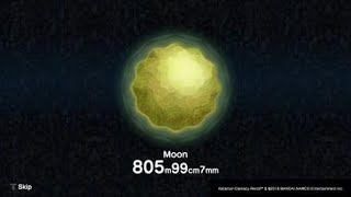 Katamari Damacy Reroll. Unlocking Make the Moon eternal. Above 800m
