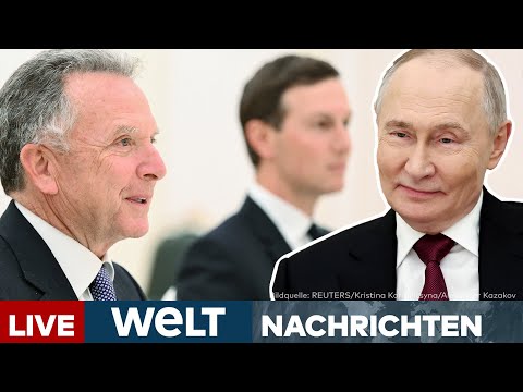 UKRAINE-KRIEG: Putin weicht nicht von Forderungen ab! Witkoff verlässt Moskau ergebnislos | LIVE