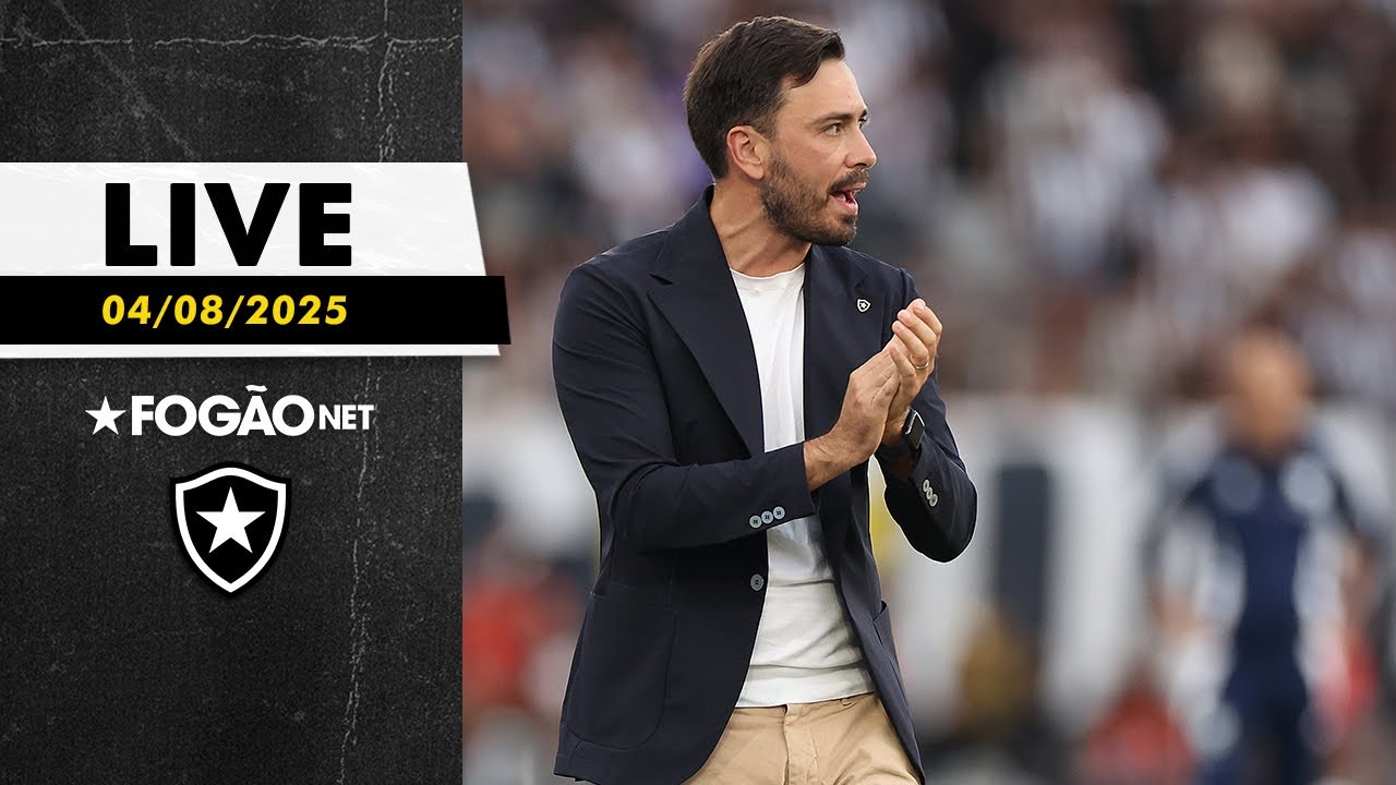 LIVE | Botafogo teve pior atuação na era Davide Ancelotti: como vamos reagir? Brasileirão ainda dá?