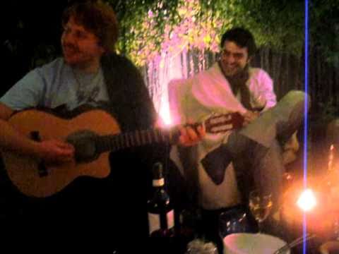 Luis Valente, Tetto Bononi, Angelita Jiménez and friends