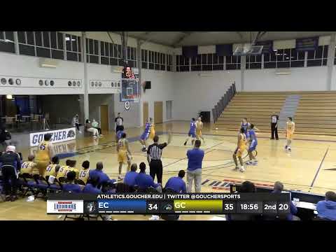 Goucher Men's Basketball Highlights vs. Elizabethtown 2/2/22 thumbnail