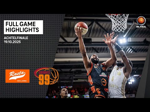 RASTA Vechta vs. NINERS Chemnitz - Full Game Highlights - BBL Cup Round of 16, 25/26