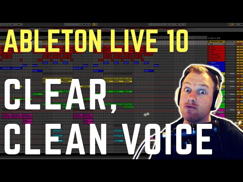 Clean Sounding Voice Ableton [Voice Over & Podcasts]