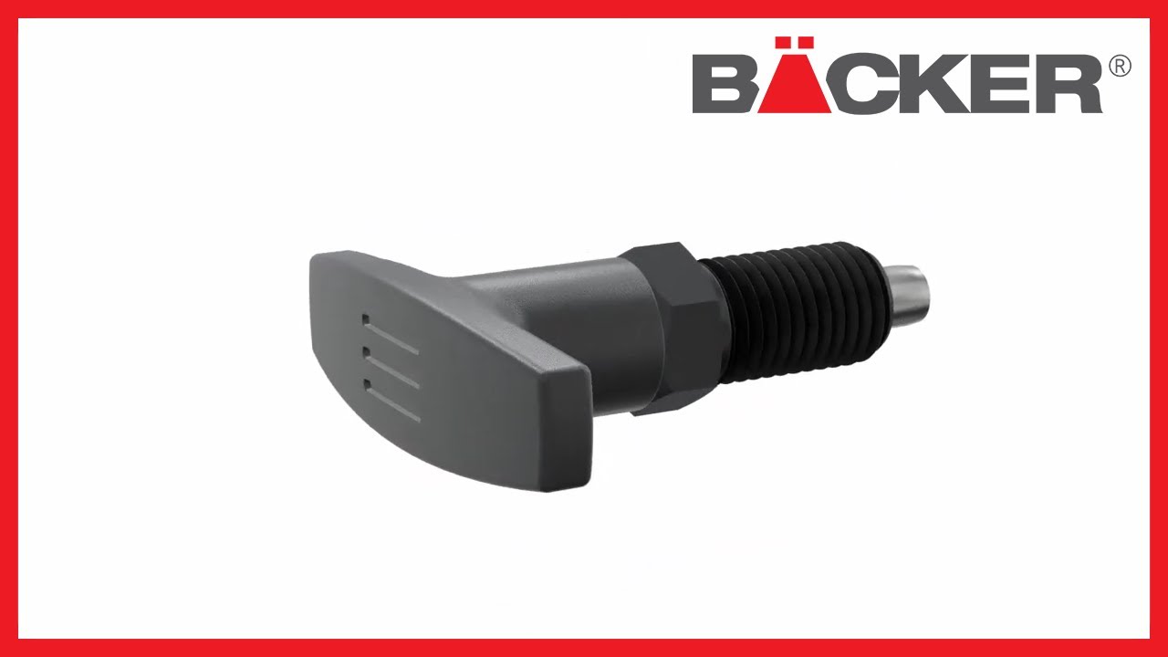 Rastbolzen mit T-Griff