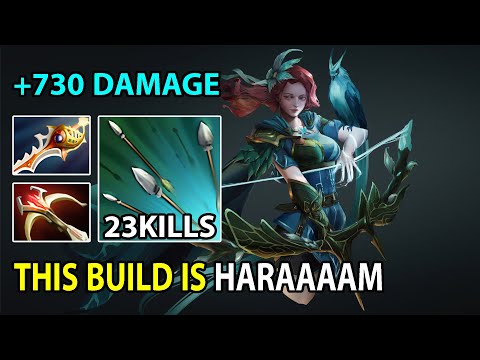 How To Torture Your Enemy With Windranger ( Dota 2 Broken Build )