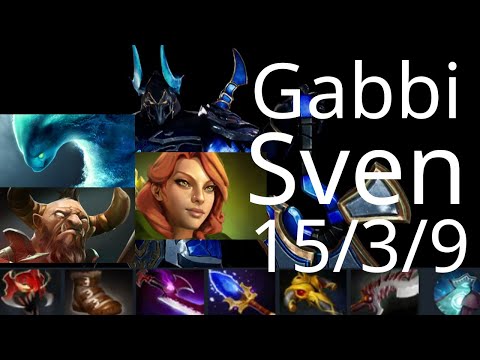 Gabbi Sven vs Centaur Warrunner - TnC vs Fnatic g1 BTS Pro dota2