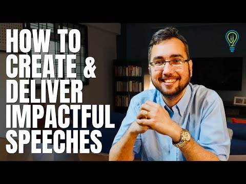 Presentation skills: how to create & deliver impactful speeches (full video)