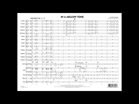 In a Mellow Tone by Duke Ellington/arr. Mark Taylor