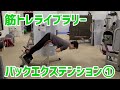 【ももうらとお尻の鍛え方】バックエクステンション①【筋トレライブラリー】