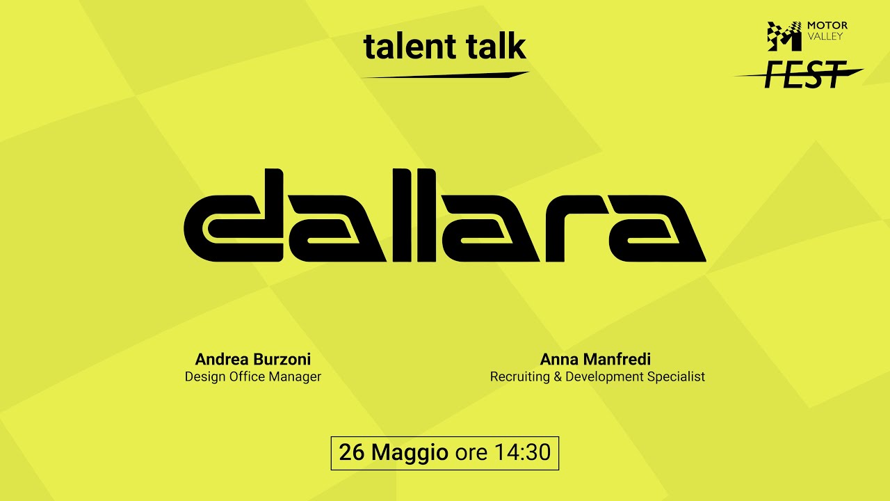 Talent Talk – Dallara