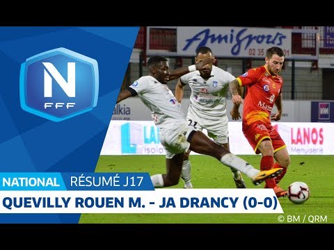J17 : Quevilly Rouen M. - JA Drancy (0-0), le résumé I National FFF 2018-2019