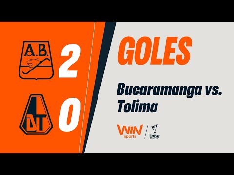 Bucaramanga vs. Tolima (goals) | Liga BetPlay Dimayor 2025-2 | Matchday 12