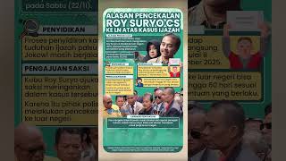 Alasan Pencekalan Roy Suryo CS ke Luar Negeri atas Kasus Tudingan Ijazah Palsu Jokowi