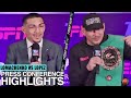 HIGHLIGHTS | TEOFIMO LOPEZ ON UPSET WIN OVER VASYL LOMACHENKO