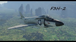 [War Thunder]秀才な小悪魔[F3H-2]