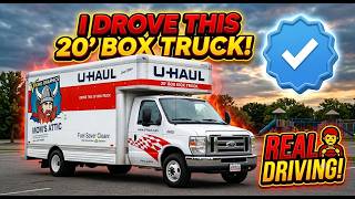 Taking a 20' U-Haul Moving Truck for a Spin In Town! (Watch Before You Rent)