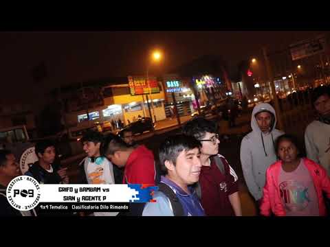 🔥 GRIFO y BAMBAM vs SIAN y AGENTE P - Final - Colectivo P09 - Clasificatoria Dilo Rimando 🎙️🔥