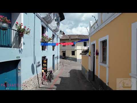 ECUADOR | QUITO | 4K DRONE FOOTAGE | CALLE LA RONDA